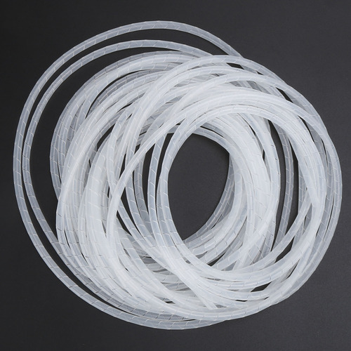 Organizador De Cables Flexible Con Funda De Alambre En Espir