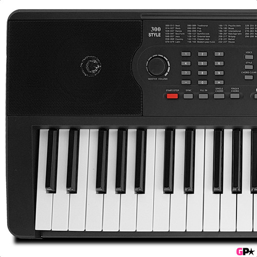 Organo Teclado Niños 54 Teclas 4/8 + Atril + Fuente Ek54205
