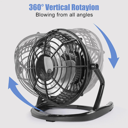 Miniventilador Usb Portátil De 4
