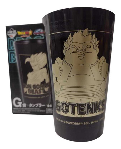 Vaso Plástico Gotenks Dragon Ball Super Ichiban Kuji G