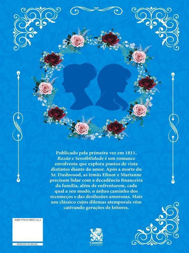 Razão E Sensibilidade, De Austen, Jane. Editora Camelot, Capa Mole Em Português