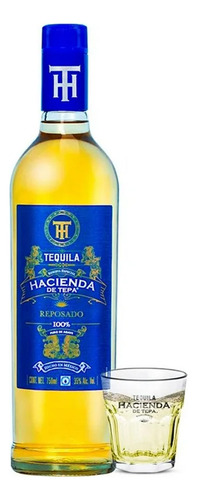 Tequila Hacienda De Tepa Reposado 750ml 4 Pack 4 Piezas