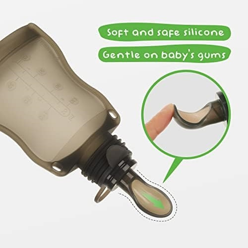Accesorio De Cuchara De Alimentación De Silicona Haakaa, Tap