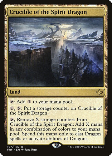 Magic Crucible Of The Spirit Dragon X4 Playset Fate Reforged
