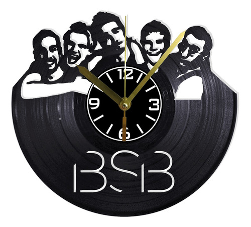 Reloj De Pared Disco Vinil Vinilo Acetato Backstreet Boys 13