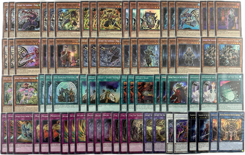 Deck Six Samurái Full Foil Yugioh Tcg