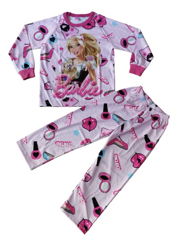 Pijama Barbie Niñas Conjunto 2 Piezas Otoño/invierno 2024