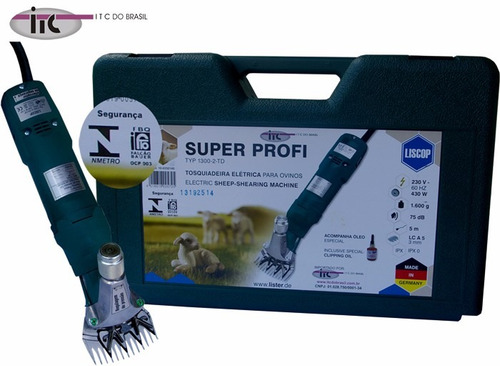 Imagem 1 de 1 de Tosquiadeira Para Ovinos Liscop 430w - 220v