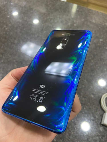 Celular Xiaomi Mi 9t 64gb 6gb Ram Azul Completo Acessórios