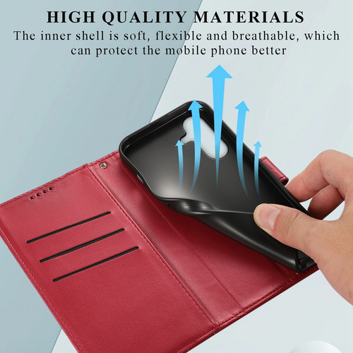 Funda Para Teléfono Samsung Galaxy A56 A36 A26 A16, Funda Tipo Bolsa Con Ranura En Forma De A
