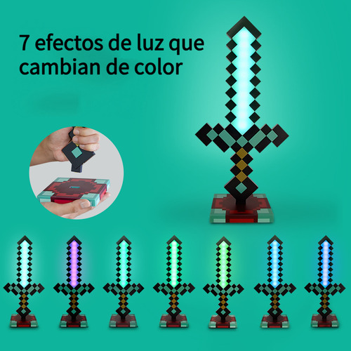 Espada De Iluminada De , 7 Colores