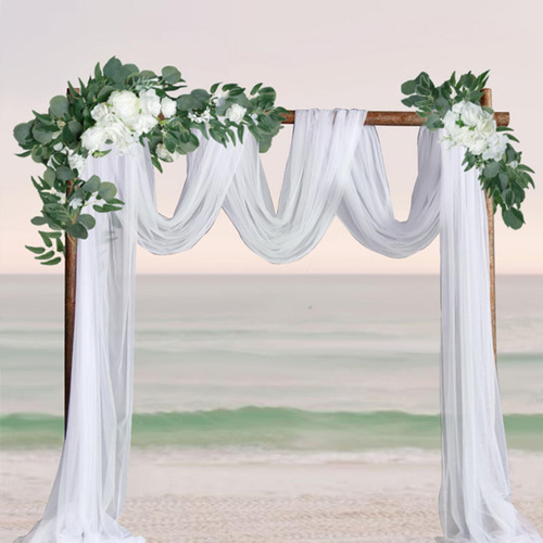 Flores Artificiales Swag Pared Decorativa Boda Arco Flores