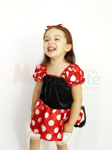 Disfraz Minnie Mouse Niña Disfraces Mundocute Bebe Niñas