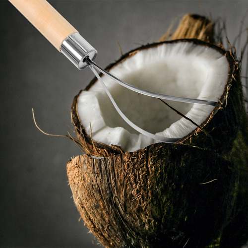 Raspador Removedor De Carne De Coco De Acero Inoxidable, Coc