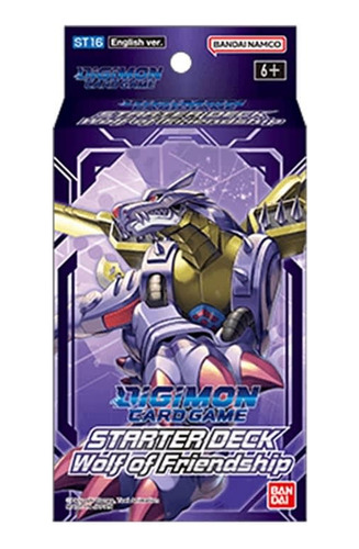 Mazo Digimon Card Game: Starter Deck - Wolf Of Friendship