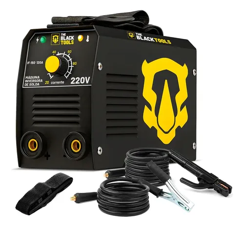 Máquina Solda Inversora Mma The Black Tools Preto 50/60hz - foto 1