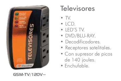 Protector Para Televisores Exceline Gsm-tv120v