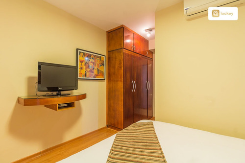 Imagem 6 de 12 de Aluguel De Flat Com 40m² E 1 Quarto - 54183