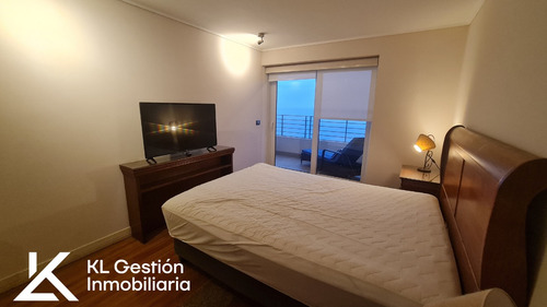 Departamento 1hab Amoblado En Arriendo En Edificio Reñacamar