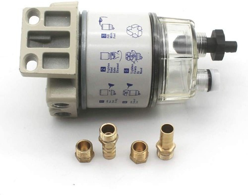 R12t Separador Agua Del Filtro Combustible Para Motor Diesel