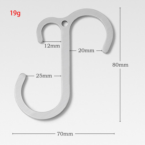 T 10 Heavy Duty Camping Hangers Organizador Metal S Ganchos