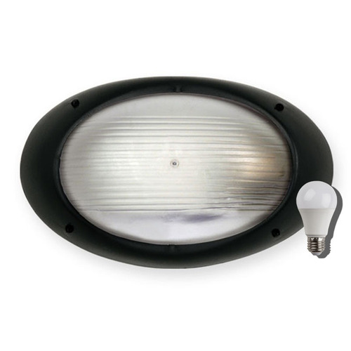 Aplique Tortuga Exterior Pared Led Con Lampara 9w O 10w 