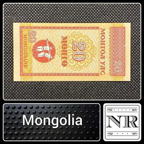 Imagen 1 de 4 de Mongolia - 20 Mongo - Año 1993 - Unc - P #50