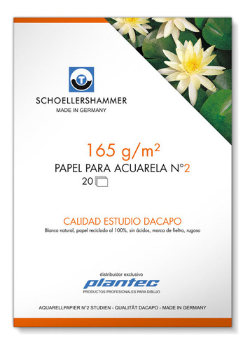 Block Para Acuarela N2 165 Grs 17x25 Cm - Schoellershammer