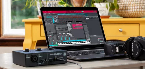 Interface Áudio Mtracksolo M-audio 24-bit/48khz Profissional