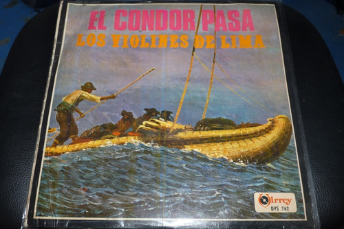 Jch- Los Violines De Lima El Condor Paso Lp