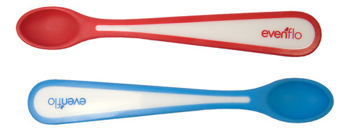 Cucharas Flexibles Evenflo 2 Piezas - Colores Variables