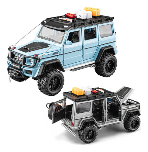 Benz Brabus G550 4×4 Miniatura Metal Coche Con Luz Y Sonido