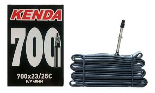 Câmara 700x23/25 Válvula Presta De 48mm Kenda