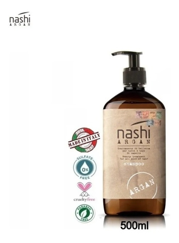 Shampoo Argan Nashi 500ml