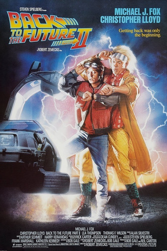 Poster De Volver Al Futuro 2