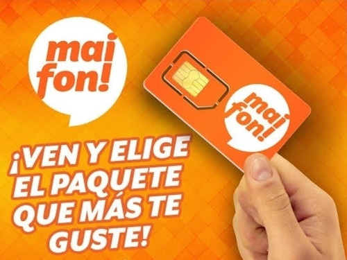 Chip Para Módem  Ilimitado  Mai Fon Telcel Internet 