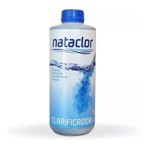Nataclor X Botella 1 Litro Pileta Piscina Decantador