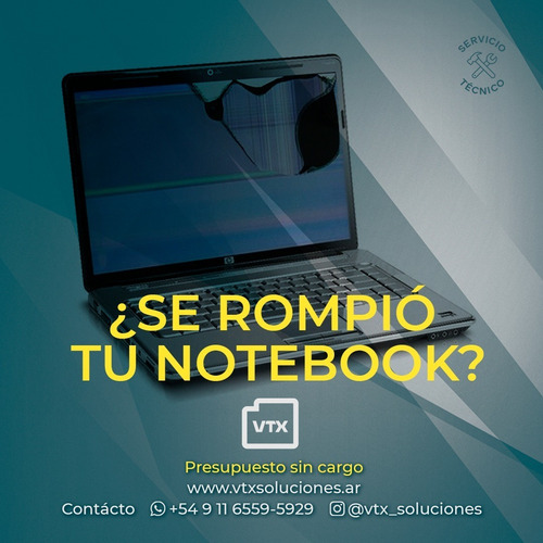 Imagen 3 de 4 de Servicio Técnico Especializado De Notebook Y Pc En C.a.b.a.