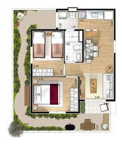 Imagem 1 de 30 de Apartamento-com-quintal-venda-sorocaba---em-frente-ao-shopping-cidade - 1795