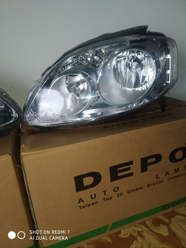 Faros Izquierdo Volswagen Spacefox Fox 2006-2010 Depo