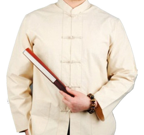 Chaqueta Tang Suit Wu Shu Tai Chi Shaolin Kung Fu Wing Para