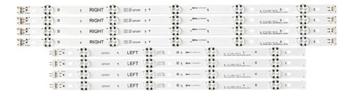Kit Barra Led Compatível Tv 49lj5500 49lj5550 49uj6300 Novo