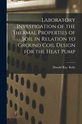Libro Laboratory Investigation Of The Thermal Properties ...