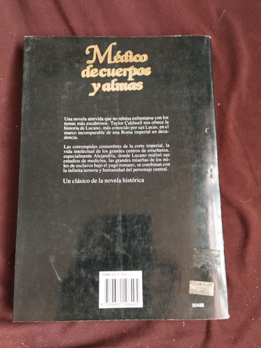 Libro Médico De Cuerpos Alma Taylor Caldwell (Usado)
