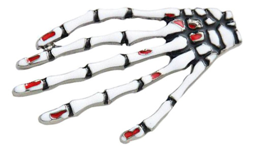 1pc Skeleton Hand Style Accesorio Adornos De Joyería