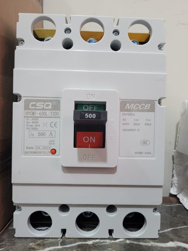 Breaker 500a Trifasico Caja Moldeada