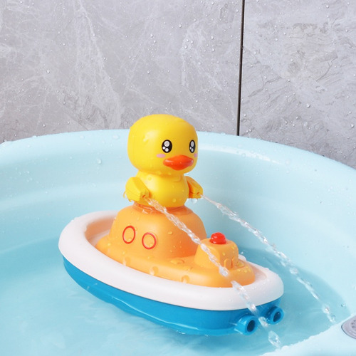 Imagen 5 de 9 de Cabezal De Ducha Con Bomba De Pato Eléctrico Para Niños