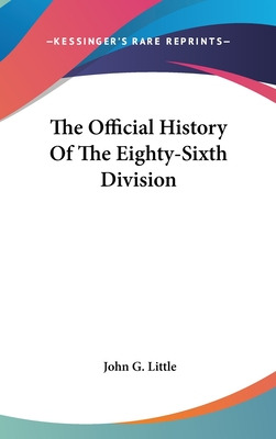 Libro The Official History Of The Eighty-sixth Division -...