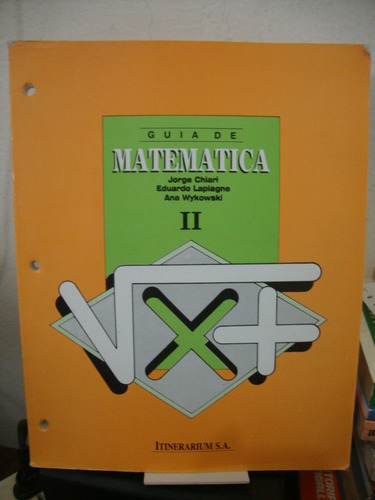 Guia De Matematica 2 - Itinerarium