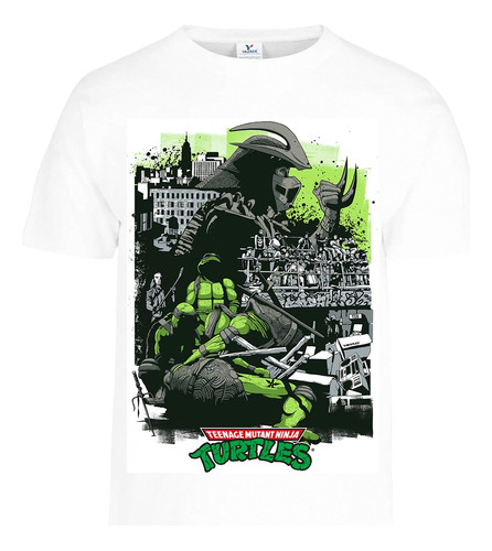 Playera Tortugas Ninja Tmnt Poster Arte Pelicula 1990